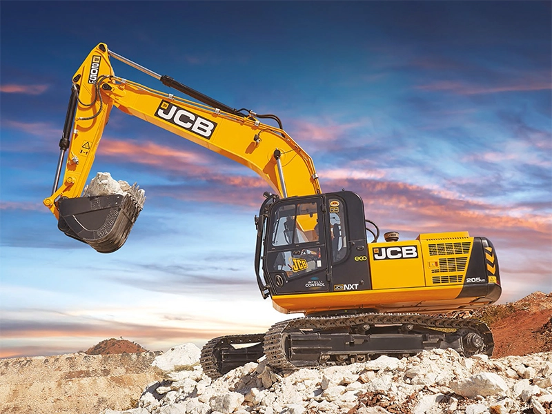 MÁY XÚC ĐÀO BÁNH XÍCH JCB 205NXT