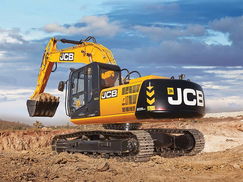 MÁY XÚC ĐÀO BÁNH XÍCH JCB 205NXT