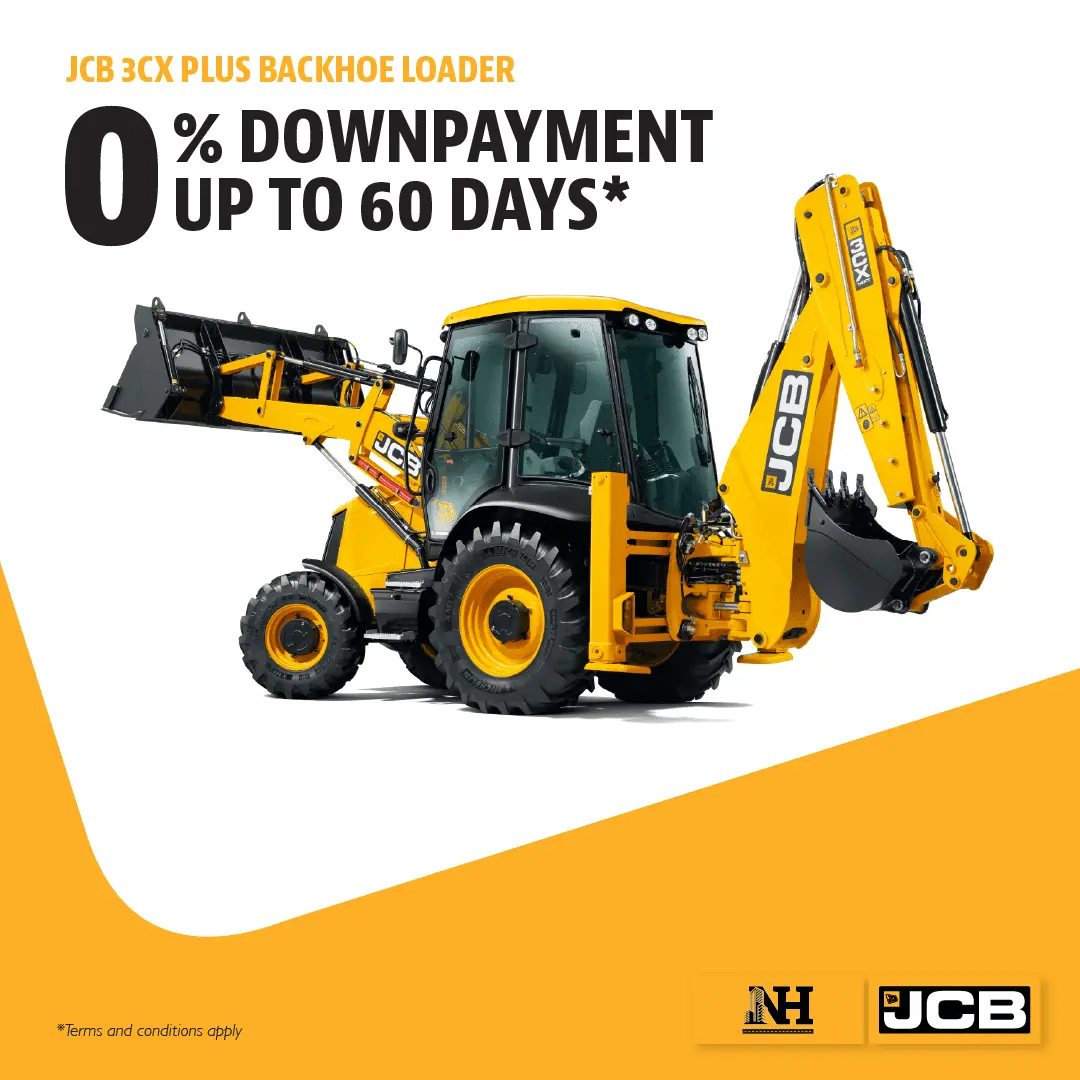 KHUYẾN MÃI 2025 – Máy xúc đào liên hợp JCB 3CX Plus
